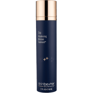 Skinbetter Science Trio Moisture Treatment bottle.