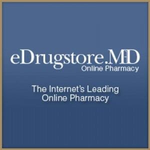 eDrugstore.MD online pharmacy logo and tagline.