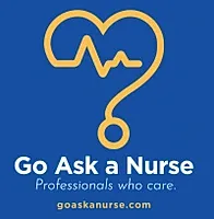 Logo for Go Ask a Nurse website.
